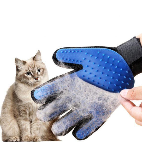 Kedi Tüy Toplama Eldiveni Bakım Masaj Fırçalı Tüy Toplayıcı - 2