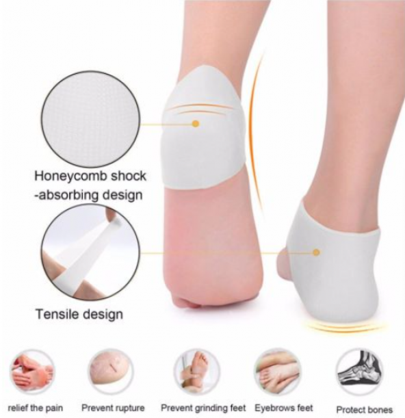 Silikon Topuk Gömleği Topuk Çorabı Topuk Dikeni Koruyucu