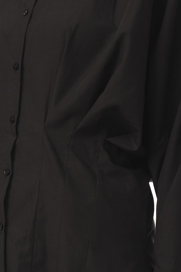 Salaş Kesim Pensli Kadın Gömlek - 9