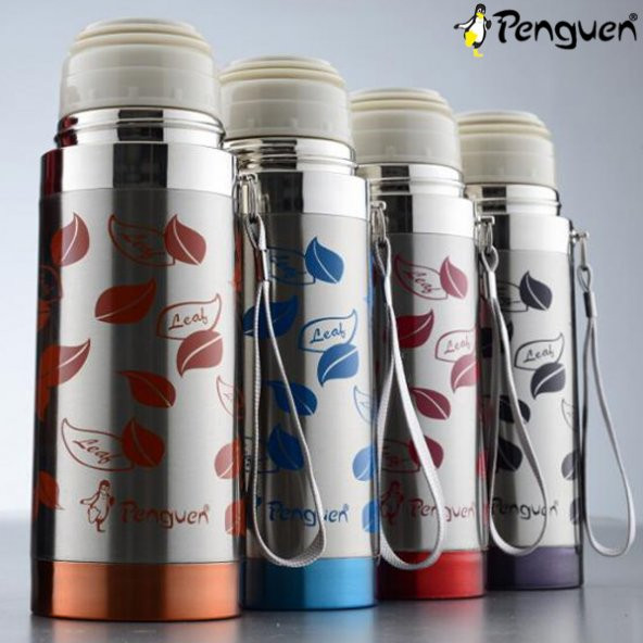 Çelik Termos - 0,5 LT - Çift Kat - Penguen (PNG-1050D)