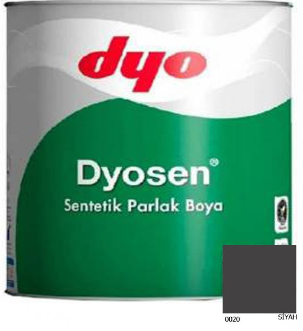 Dyosen Sentetik Siyah Boya 0,75 Lt