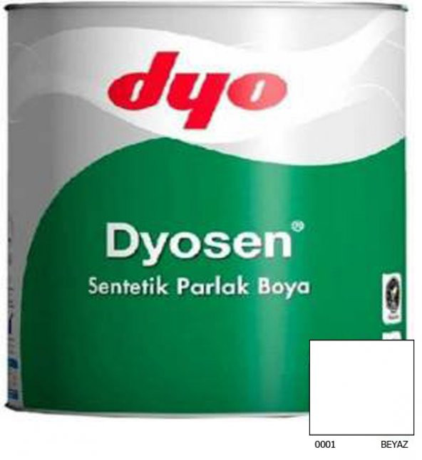 Dyosen Sentetik Beyaz Boya 0,75 Lt