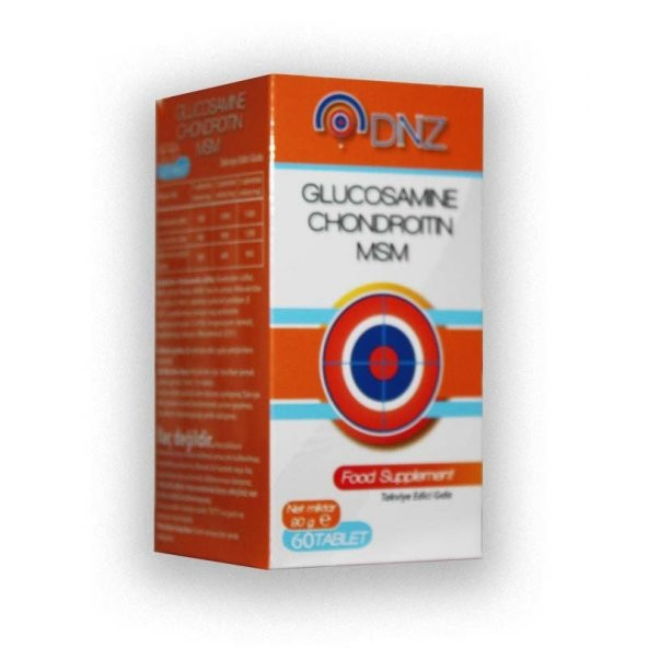 Dnz Glucosamine Chondroitin Msm 60 Tablet - 3