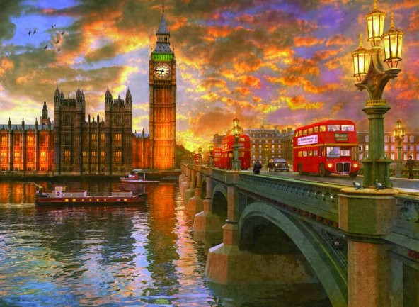 Londrada Günbatımı / Westminster Sunset