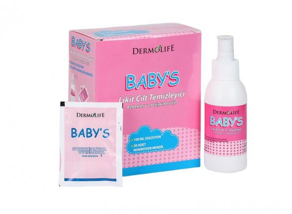 Dermolife Babys Likit Cilt Temizleyici Set - 4