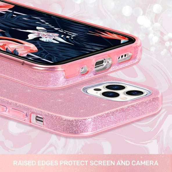 Apple iPhone 11 Pro Kılıf Zore Eni Parıldayan Taşlı Kılıf - 5