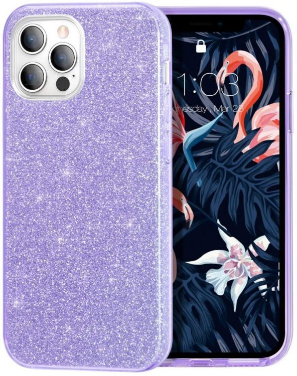 Apple iPhone 11 Pro Kılıf Zore Eni Parıldayan Taşlı Kılıf - 8