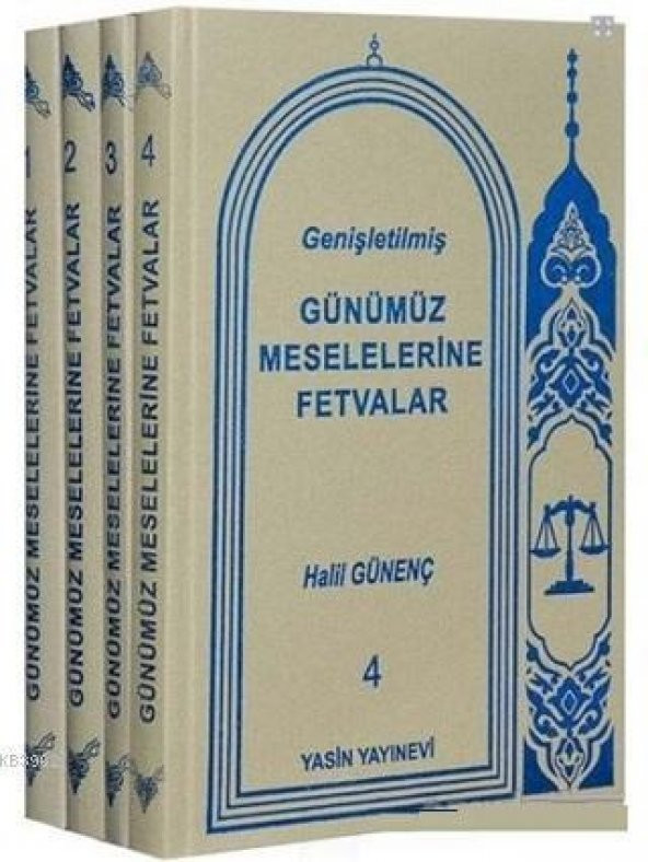Günümüz Meselelerine Fetvalar 4 Cilt Takım