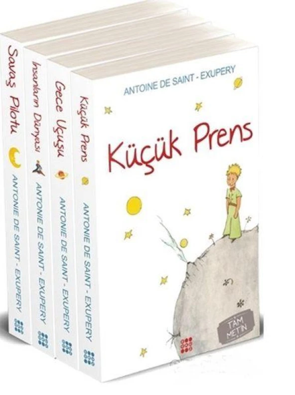 Dokuz Yayınları Antoıne De Saınt Exupery 4 lü Set Küçük Prens