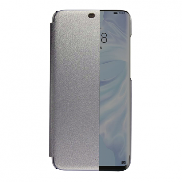 Huawei P20 Pro Yarım Cam Kapaklı Kılıf - 3