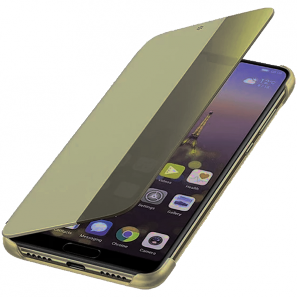 Huawei P20 Pro Yarım Cam Kapaklı Kılıf - 5