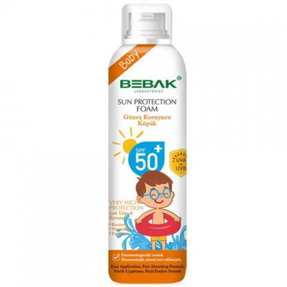 Bebak Güneş Koruyucu Köpük 150ml - 2