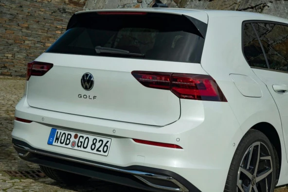 YENİ NESİL VOLKSWAGEN GOLF 7 7.5 8 BAGAJ YAZISI ARMA LOGO - 4