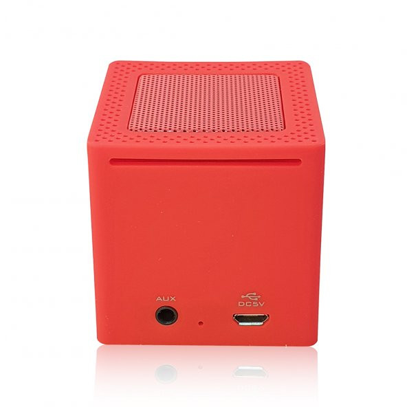 MINISO - Mini Bluetooth Hoparlör (Kırmızı)