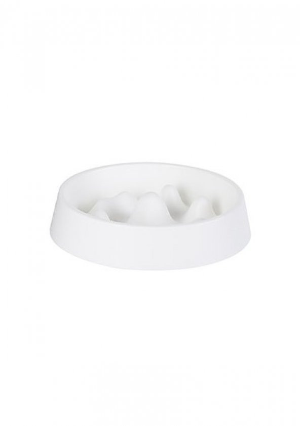 MINISO - Pet Yavaş Besleme Kabı, (Beyaz) - 3