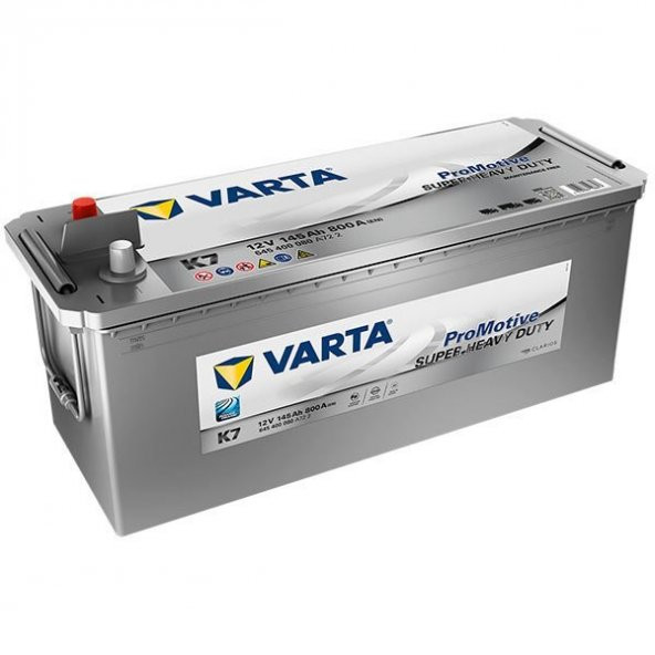 VARTA AKÜ K7 12V 145 Ah 800A   Super Heavy Duty