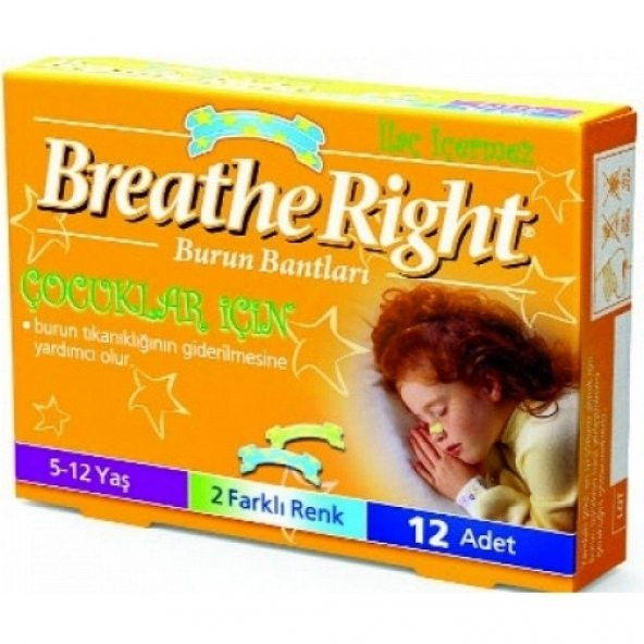 Breathe Right Çocuklar İçin Burun Bandı