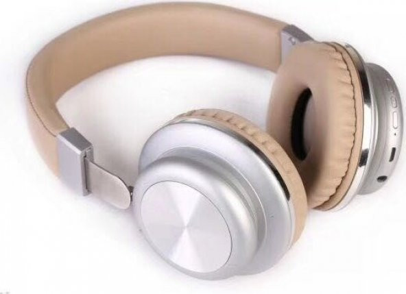 Glamshine GS-H6 Kablosuz Kulaküstü Kulaklık Altın - Beyaz