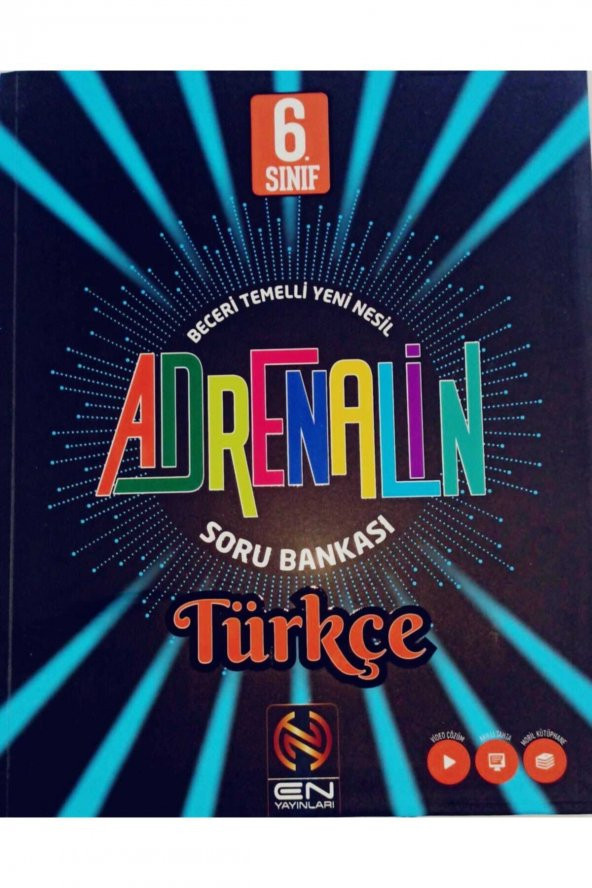 En Yayınları 6. Sınıf Türkçe Adrenalin Soru Bankası
