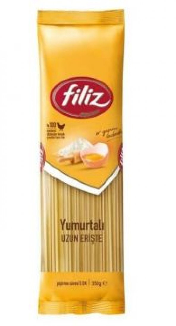 Filiz Makarna Yumurtalı Uzun Erişte 350 Gr