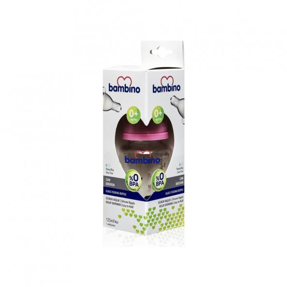 Bambino Desenli Cam Biberon 125 ml - 2