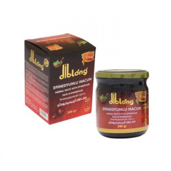 EPİMEDYUMLU BİTKİSEL KARIŞIMLI MACUN 240 GR