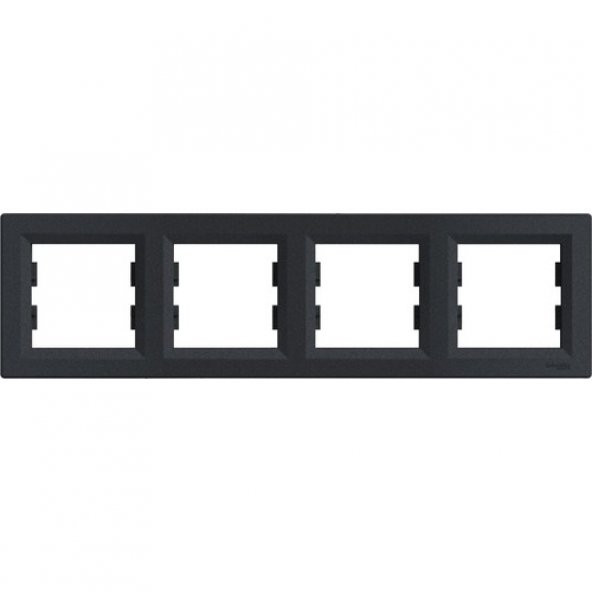 Schneider Electric Asfora Plus Dörtlü Çerçeve Antrst ürün görseli