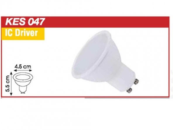 Global 7 Watt Smd Ledli Spot Ampul Uzun Ömürlü, Tasarruflu, Günı - 3