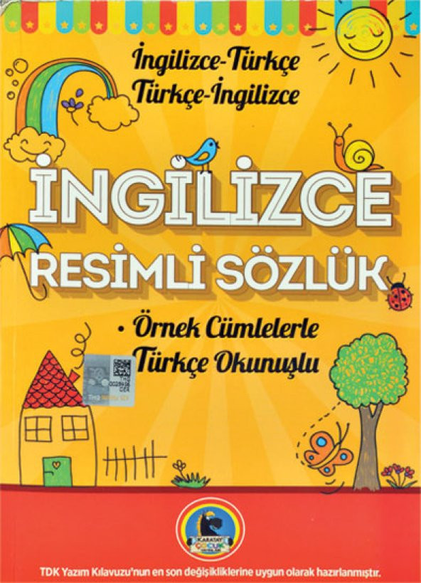 Karatay Yayınları İlk Okul Resimli İngilizce Sözlük