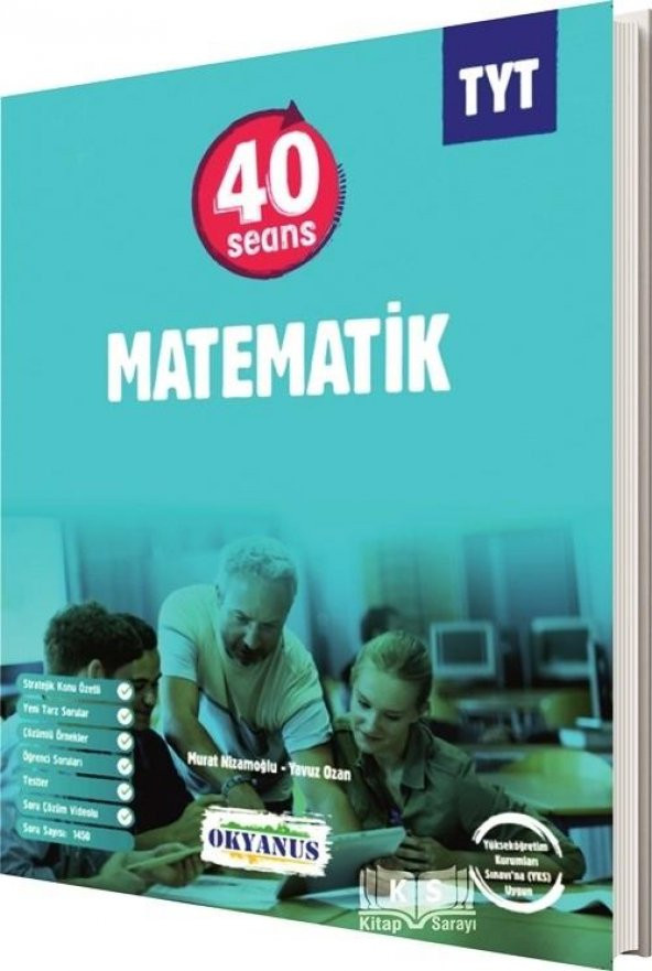 TYT Matematik 40 Seans Konu Kitabı Okyanus Yayınları
