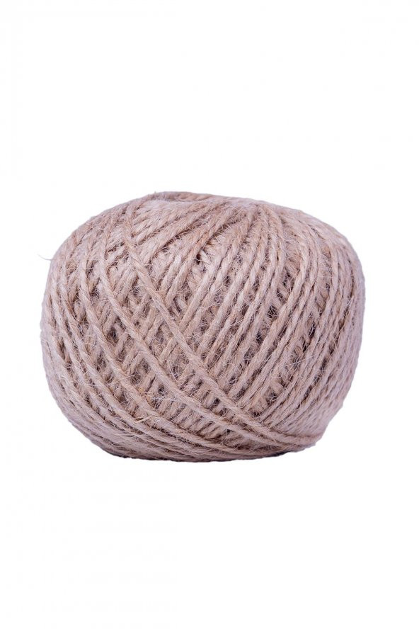 Kına Atölyesi 5 Adet Süsleme İçin Çuval Jut İp 100 Gram - 2