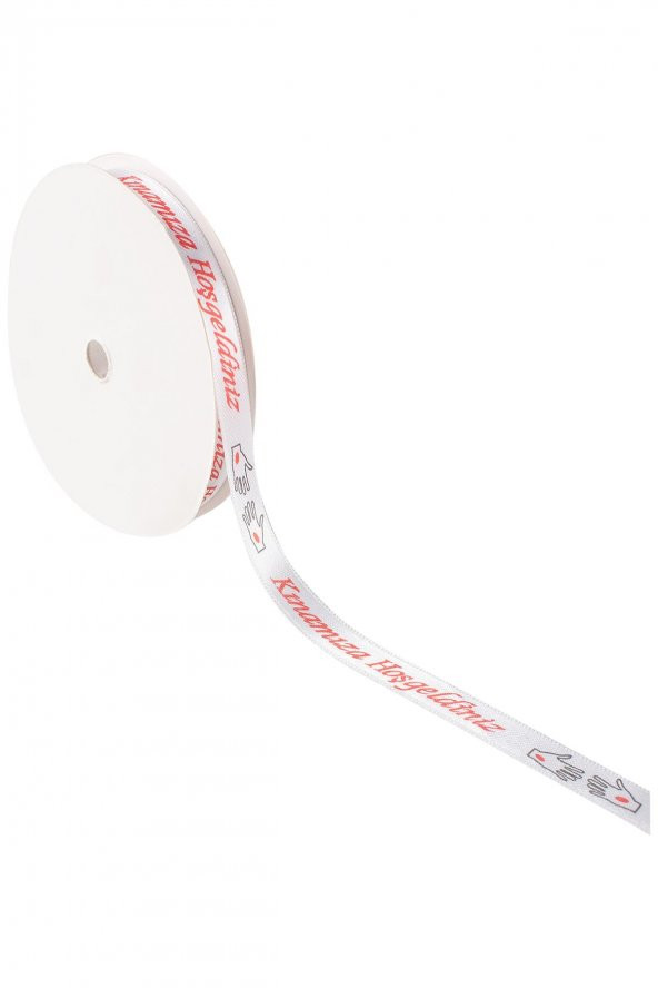 Kına Atölyesi Kınamıza Hoşgeldiniz Kurdela 1 Cm 10 Metre - 2