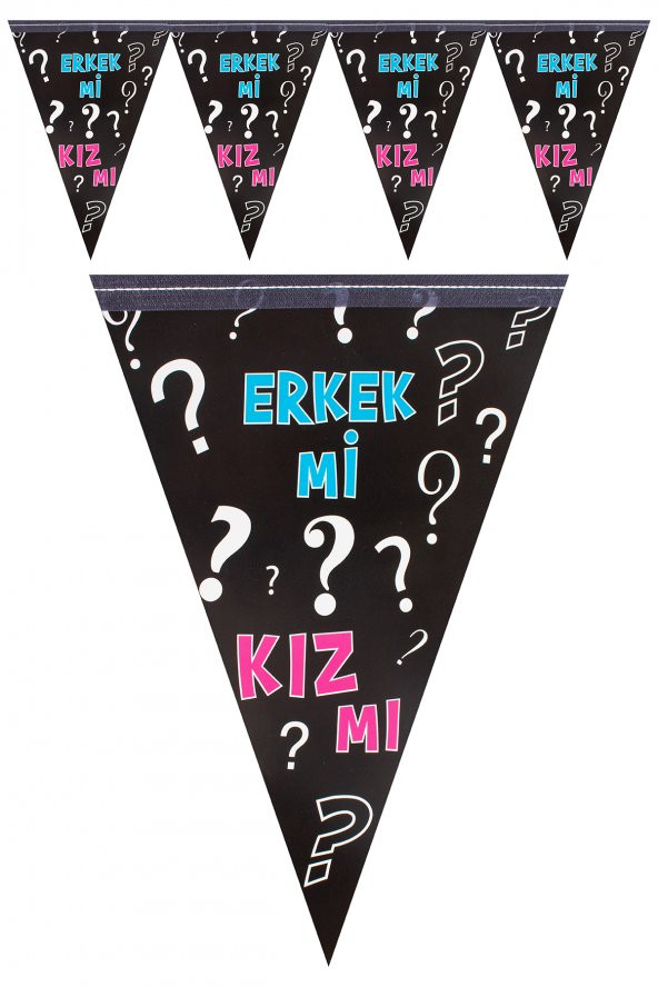 Kına Atölyesi Kız mı? Erkek mi? Bayb Shower Flaması