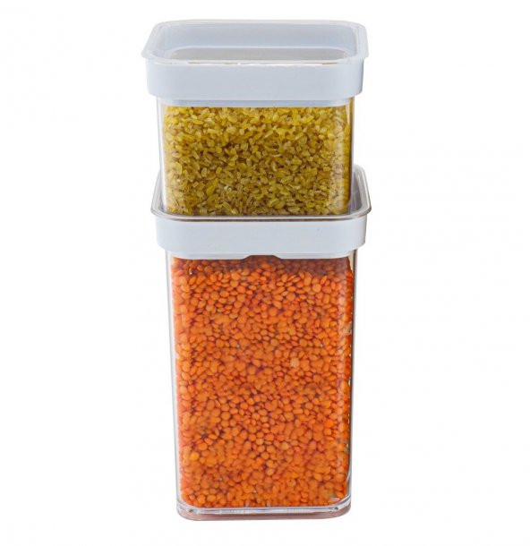 Vakumlu Kare Saklama Kabı - 1,50 litre - 5