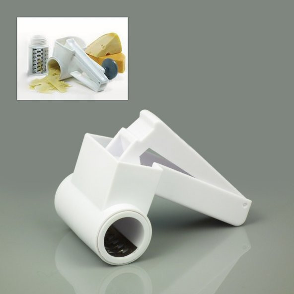 Çevirmeli Pratik Rulo Rende Drum Grater - 2