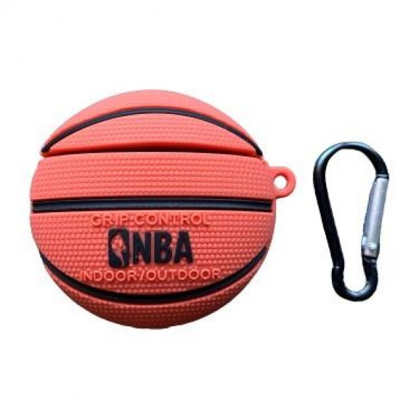 LaVinyak Airpods 1-2 Sevimli NBA Basketbol Topu Dayanıklı Koruyucu Kılıf