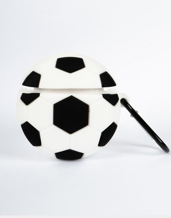 LaVinyak Airpods 1-2 Sevimli Futbol Topu Dayanıklı Koruyucu Kılıf
