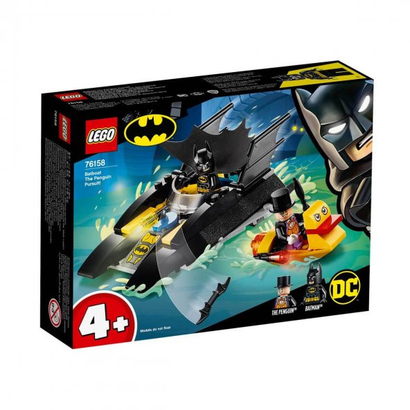 LEGO-76158 Batboat Penguin Pursuit