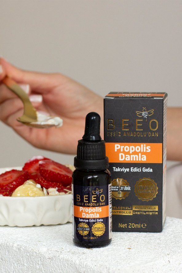 2 adet beeo Propolis Damla 20ML+20ML - 3