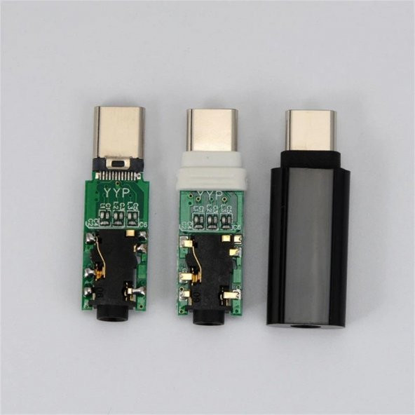 Type C to 3.5 mm Kulaklık Ses Çevirici Dönüştürücü Adaptör - 3