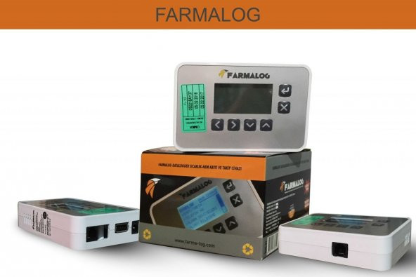Farmalog Sıcaklık Nem Kayıt Ve Takip Cihazı Tek Giriş Tek Sensör - 3