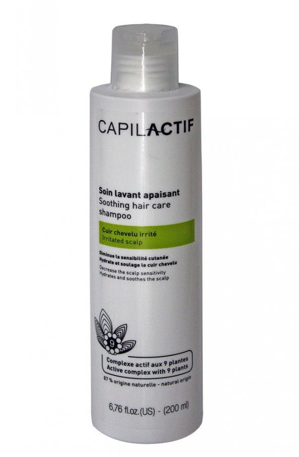 Capilactif Rahatlatıcı Kuru Saçlar için Şampuan 200ml