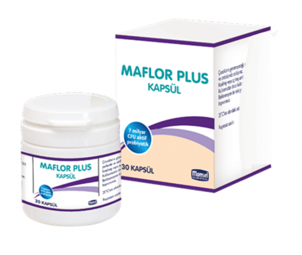 SKT:06/2023 Maflor Plus 30 Kapsül