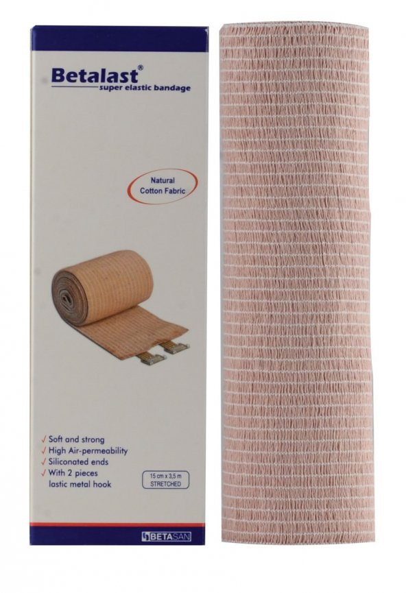 Betalast Süper Elastik Bandaj 15cm x 3,5m - 2