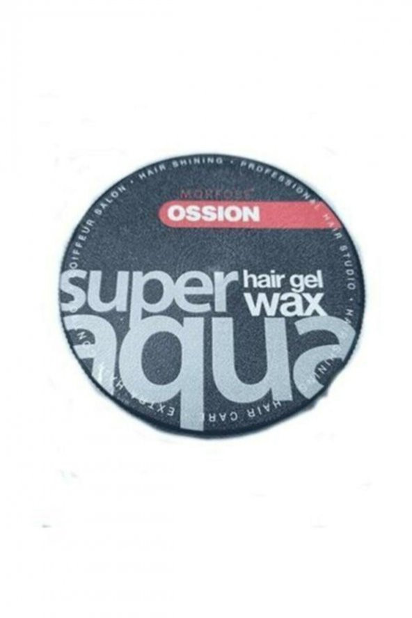 Ossıon Super Aqua Wax Siyah 150 Ml