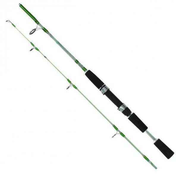 İki Parça Dolgu Olta Kamışı - Pavilion - Yeşil - 210 cm 20/40 gr - 1