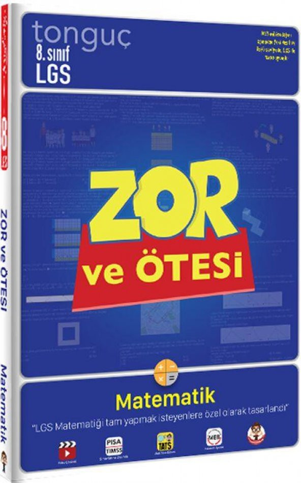 8. Sınıf LGS Zor ve Ötesi Matematik Soru Bankası Tonguç Akademi - 1