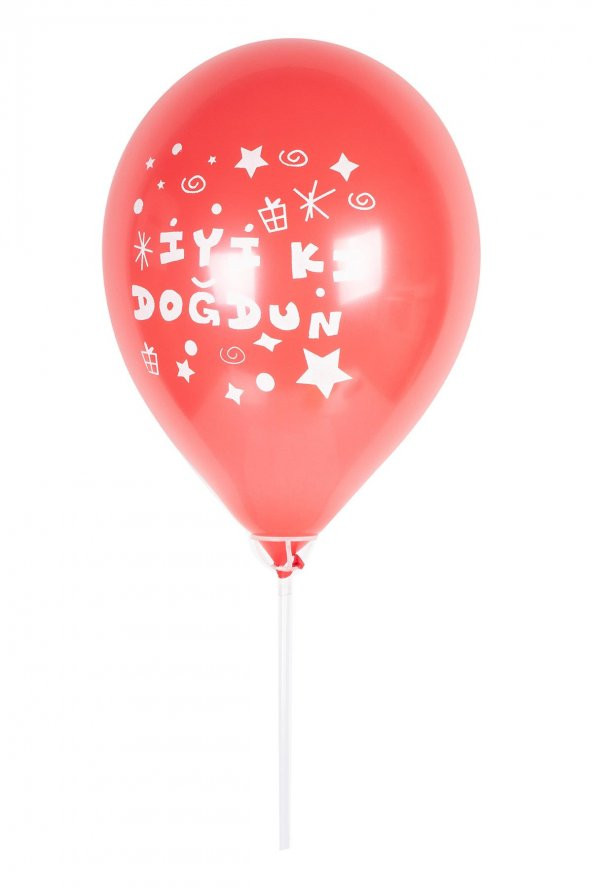Kına Atölyesi İyi ki Doğdun Balonu Karışık 10 Adet - 7