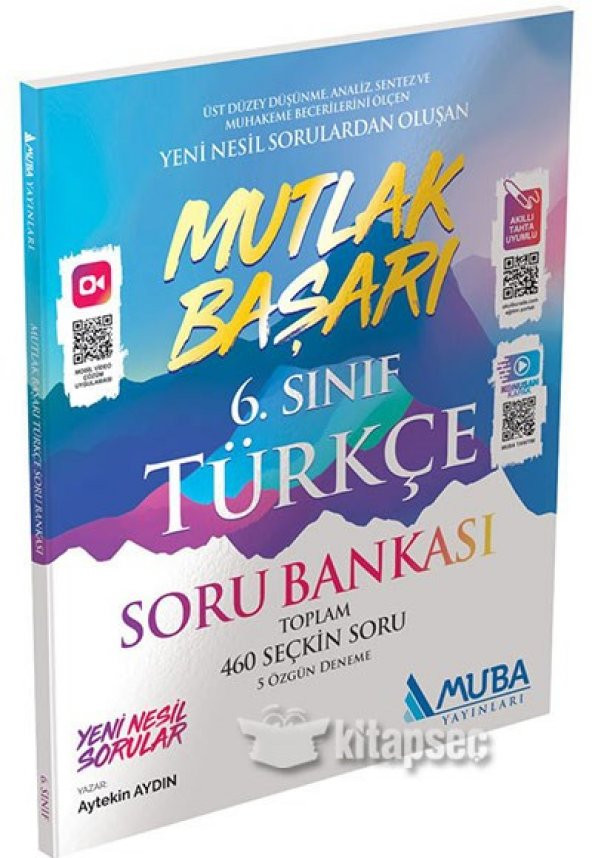 6. Sınıf Mutlak Başarı Türkçe Soru Bankası Muba Yayınları