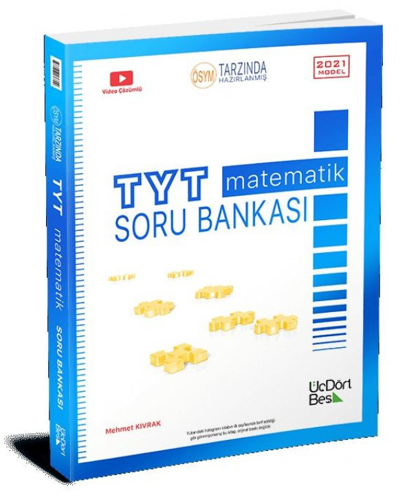 ÜÇDÖRTBEŞ Yayınları TYT Matematik Soru Bankası